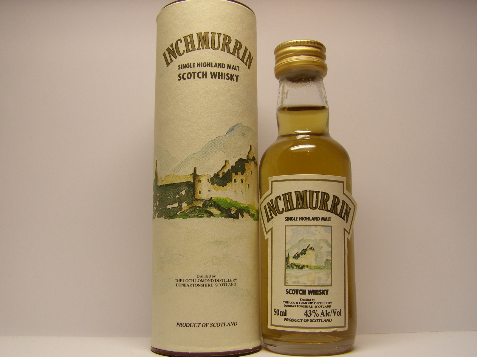 INCHMURRIN SHMSW  50ml 43%Alc/Vol